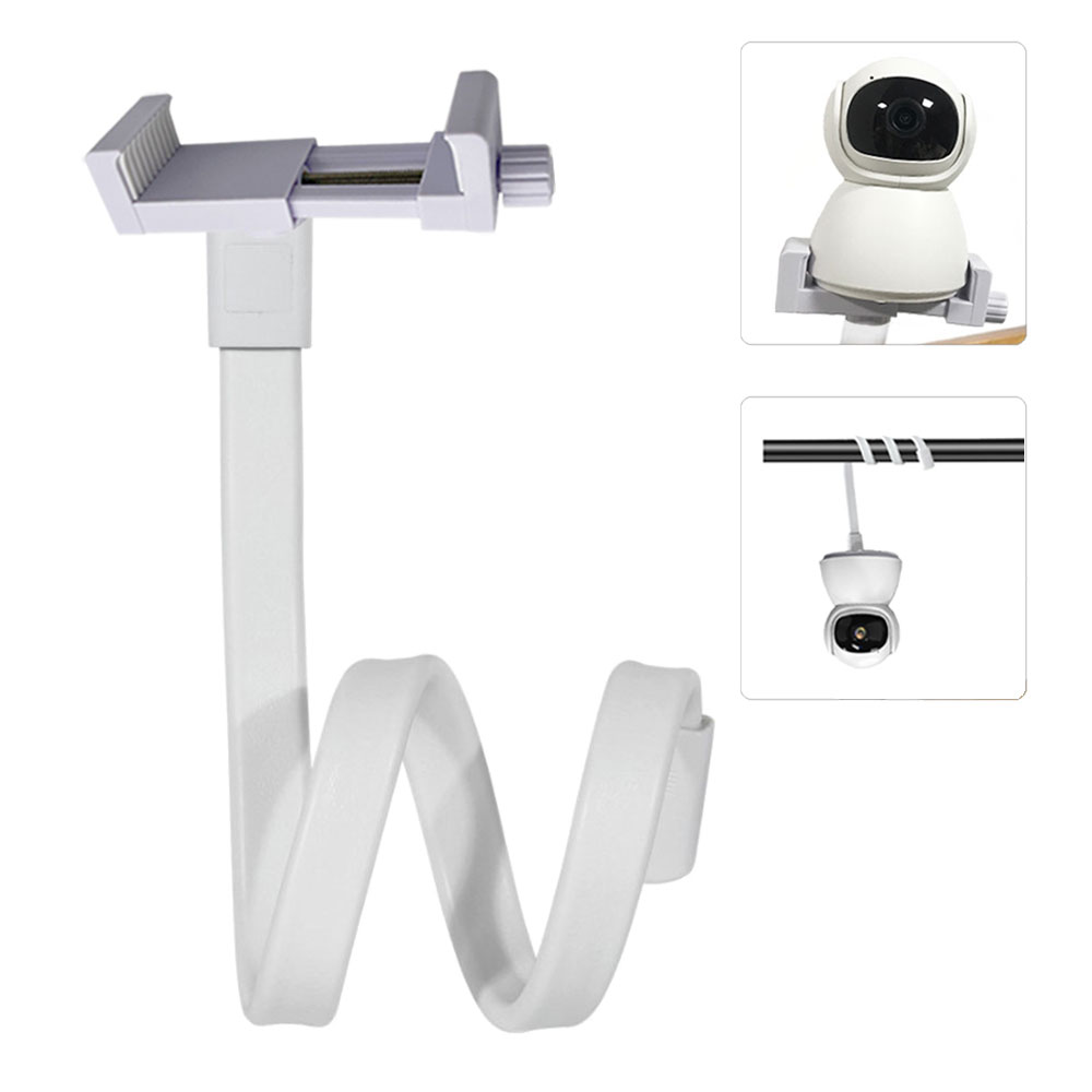 Home Cinema Wireless - Long White Silicone Flexível Titular Monitor
