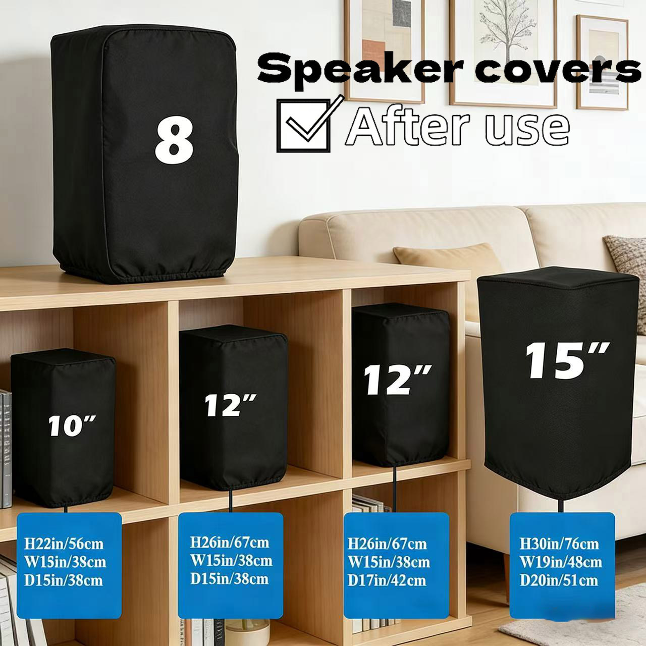 Home Cinema Equipment - Capas para Caixas de Som em