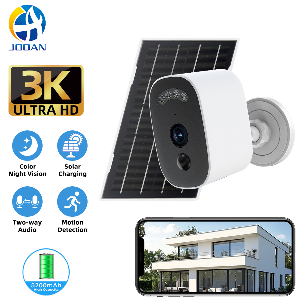 Home Cinema Hd - Jooan 3K HD Câmera de segurança