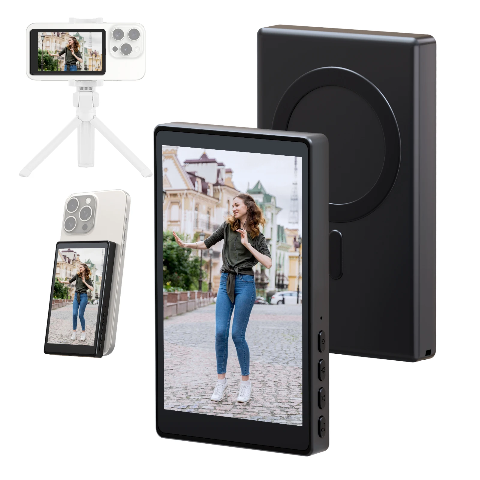 Home Cinema Wireless - Tela Magnética Sem Fio para Monitoramento