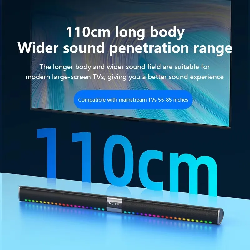 Home Cinema Wall Lights - Tv eco parede bluetooth alto-falante 350w