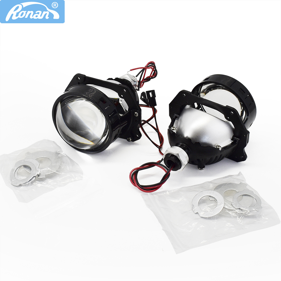 Projector Lamp Replacement - Ronan 40w 3 polegada bi-led lente