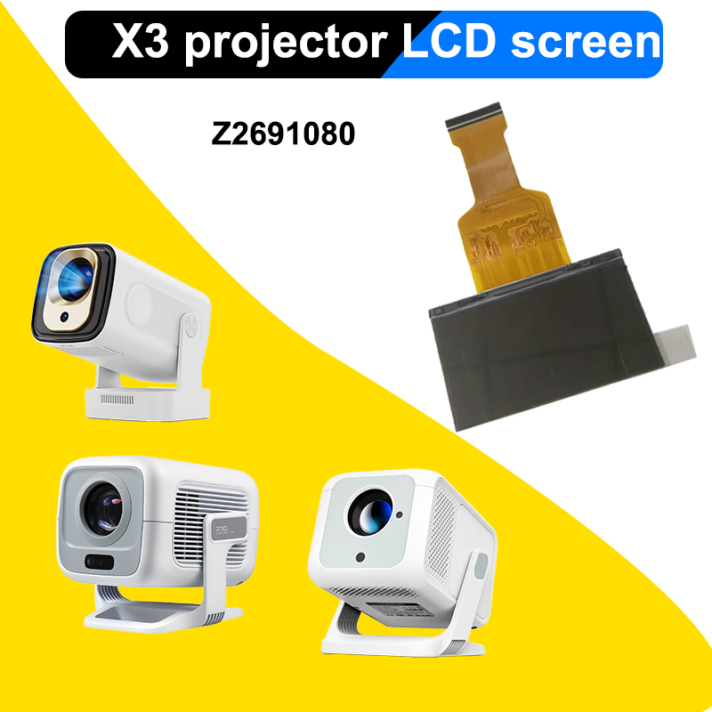 Projector Lamp Replacement - Tela LCD para Projetor X3 Número