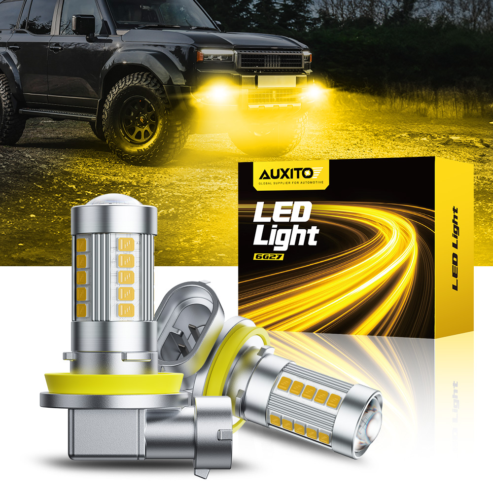 Projector Lamp Replacement - AUXITO 6G27 Luz de nevoeiro H8