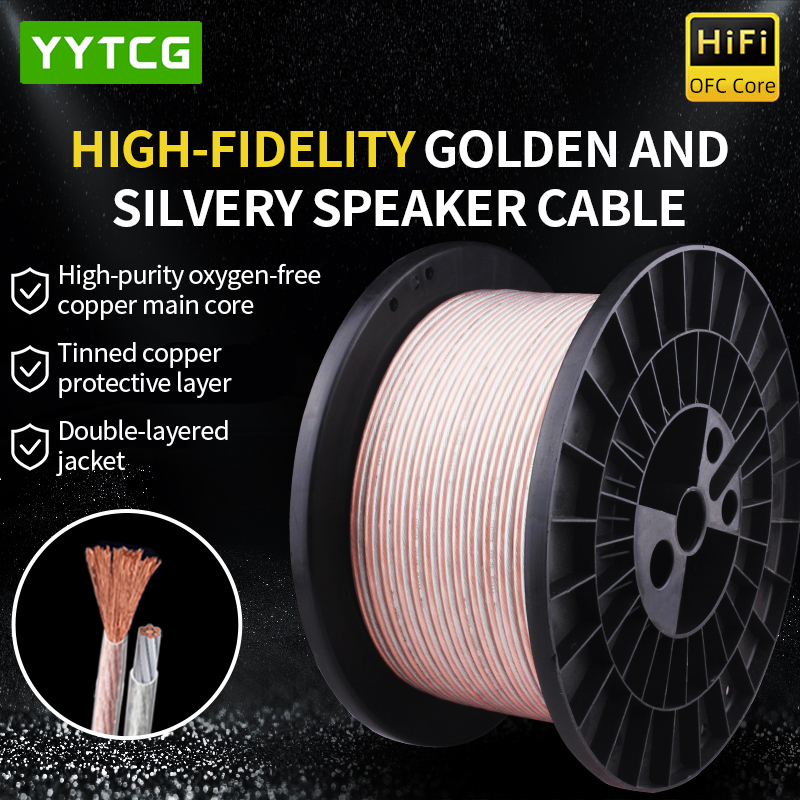 YYTCG DIY Cabo de áudio HIFI s - Genius Home Cinema avaliação e preço