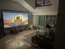 Instalação Fácil, Tela de Proj - Home Cinema Wall Lights avaliação e preço