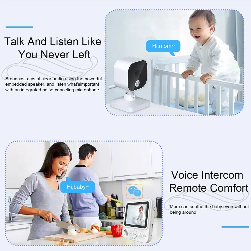 Monitor de Bebê Sem Fio de 2.8 - Home Cinema Wireless avaliação e preço