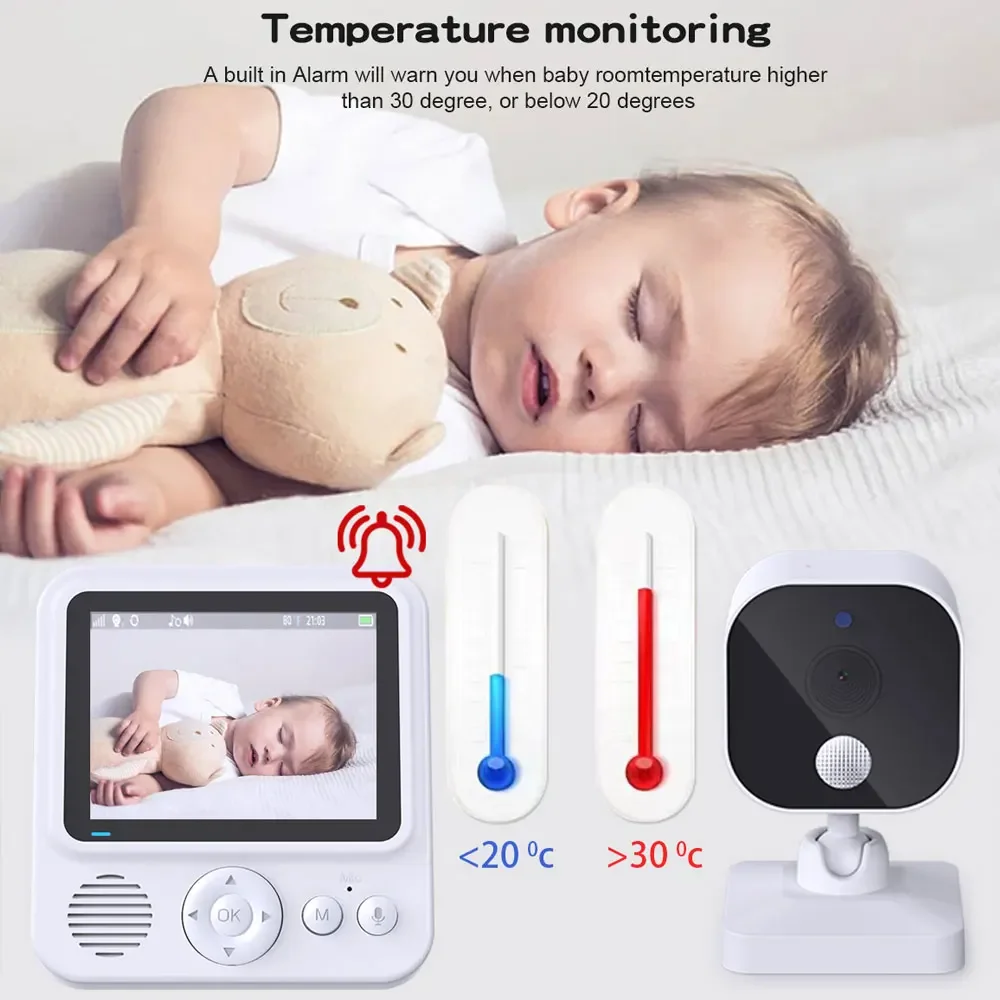 Monitor de Bebê Sem Fio de 2.8 - Home Cinema Wireless avaliação e preço