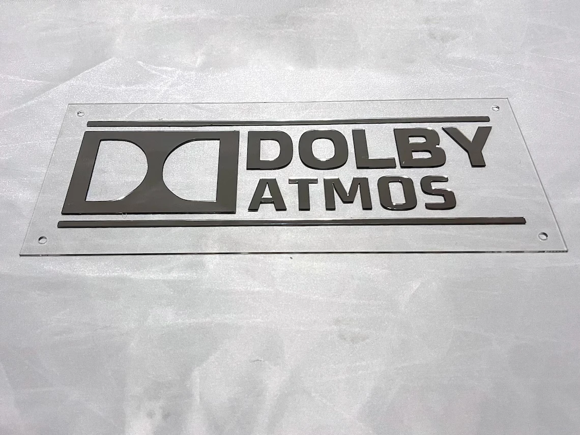 Letreiro Dolby Atmos: Decoraçã - Home Cinema Wall Lights avaliação e preço