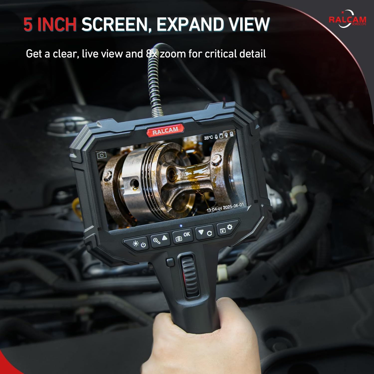 Câmera endoscópica Ralcam com  - Home Cinema Hd avaliação e preço
