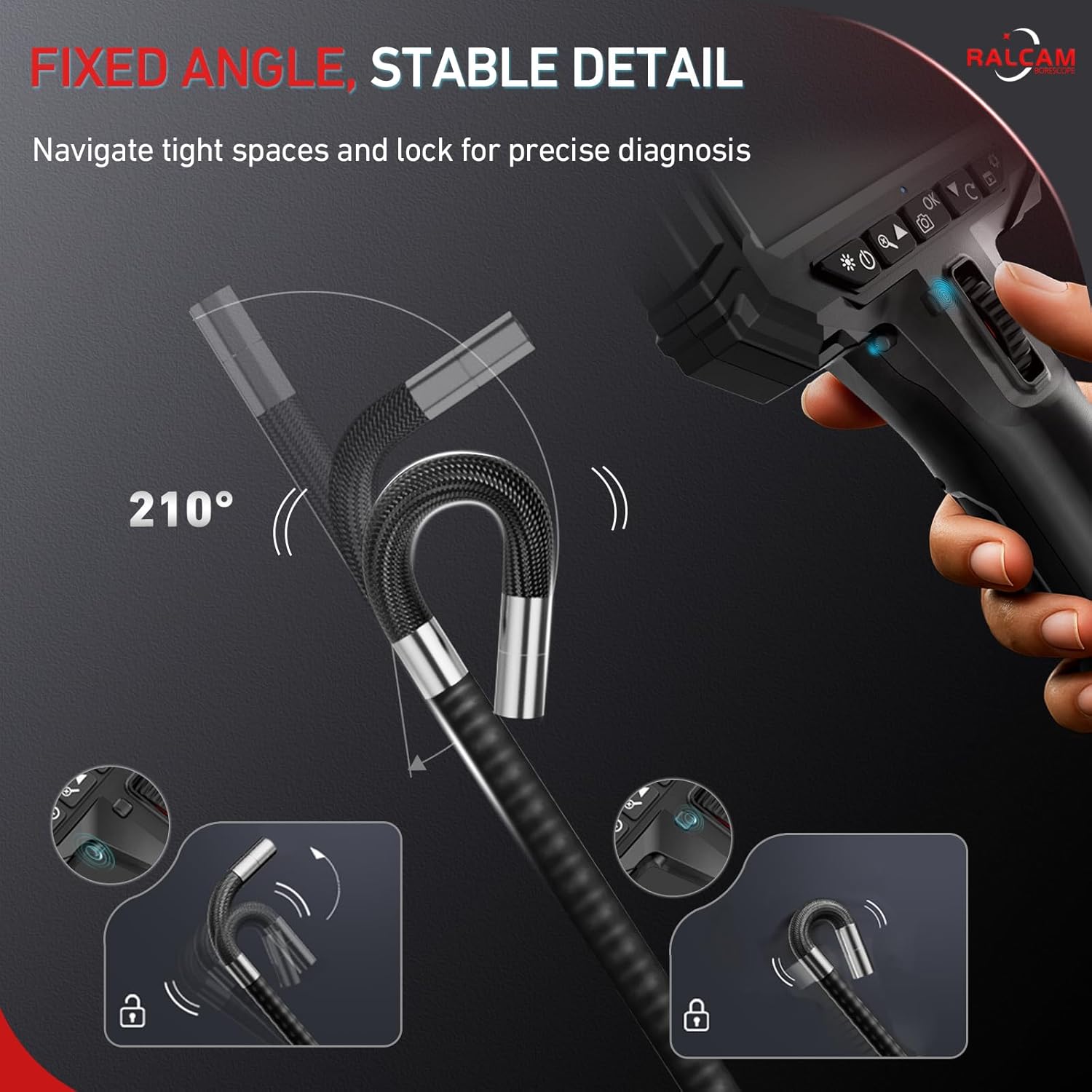 Câmera endoscópica Ralcam com  - Home Cinema Hd avaliação e preço