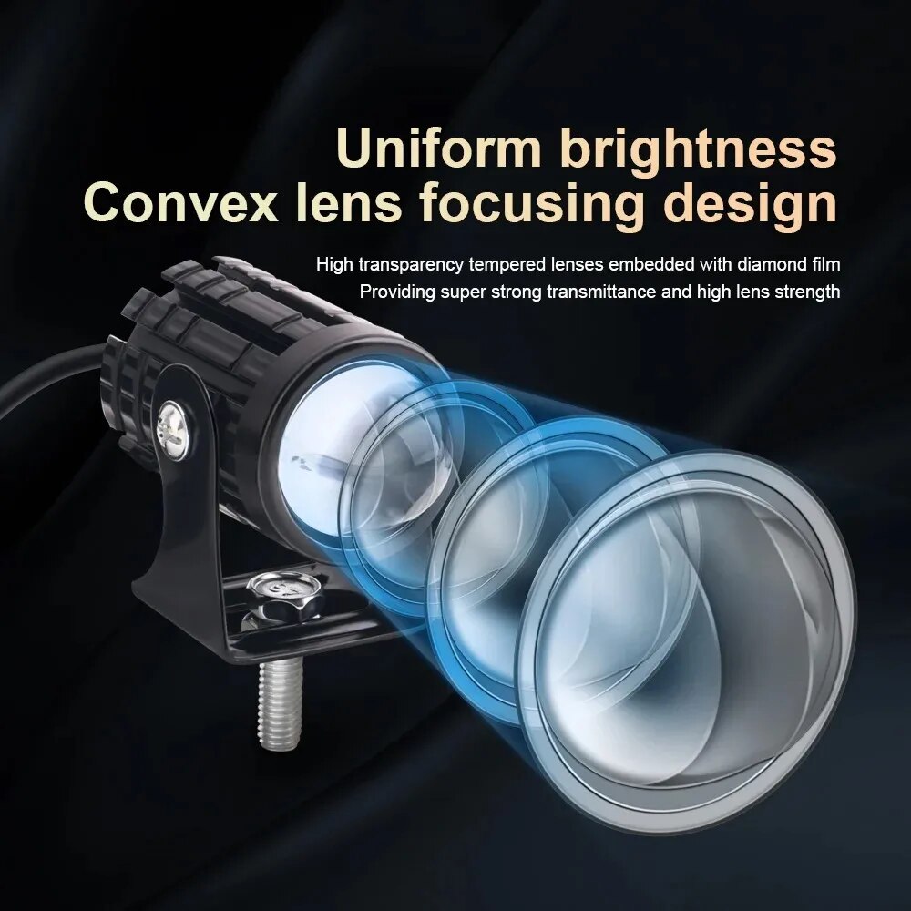 Farol LED Universal para Motoc - Projector Lamp Replacement avaliação e preço