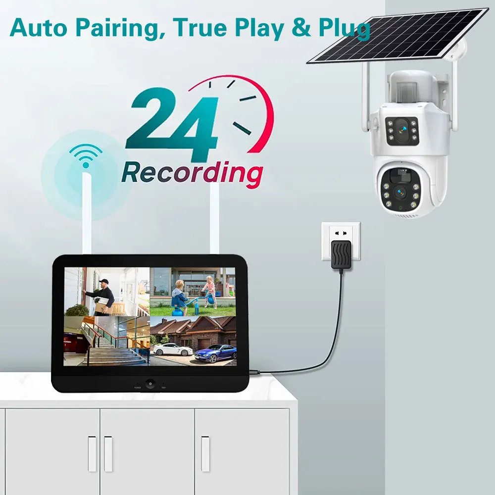 Auto Tracking Video Surveillan - Home Cinema Wireless avaliação e preço