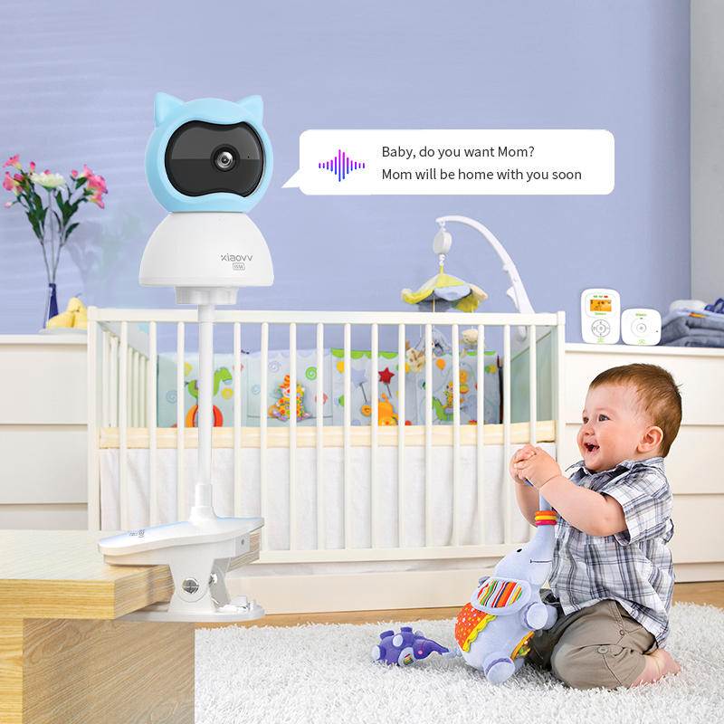 4MP WiFi xiaovv Monitor de beb - Home Cinema Hd avaliação e preço