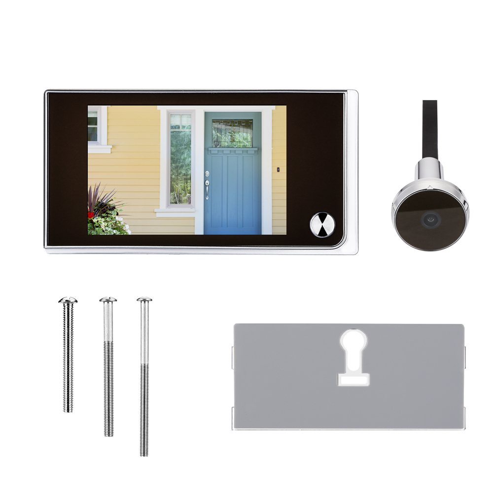 Campainha olho mágico com câme - Home Cinema Wireless avaliação e preço