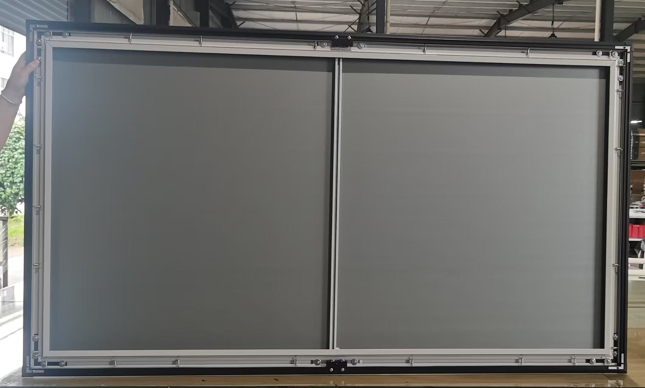 Tela de Projeção Cinza Cristal - Home Cinema Wall Lights avaliação e preço