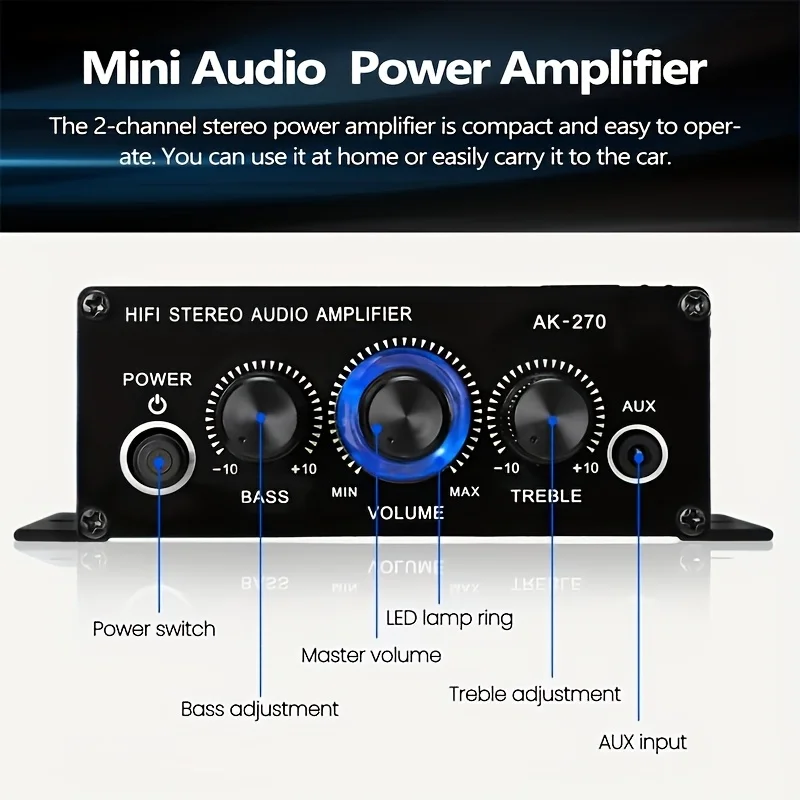 Amplificador de Potência Mini  - Genius Home Cinema avaliação e preço