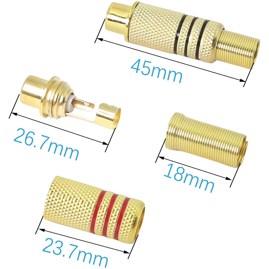 Conector de Áudio e Vídeo RCA  - Genius Home Cinema avaliação e preço